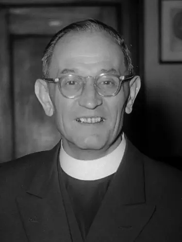 Martin Niemöller (1952). Bild aus Wikipedia. User J. D. Noske